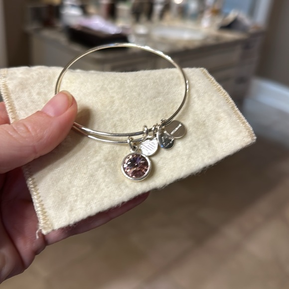 Alex and Ani October birthstone bracelet - Picture 2 of 2